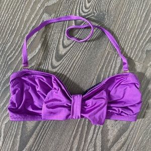 Brand new bow bandeau bikini top US4
